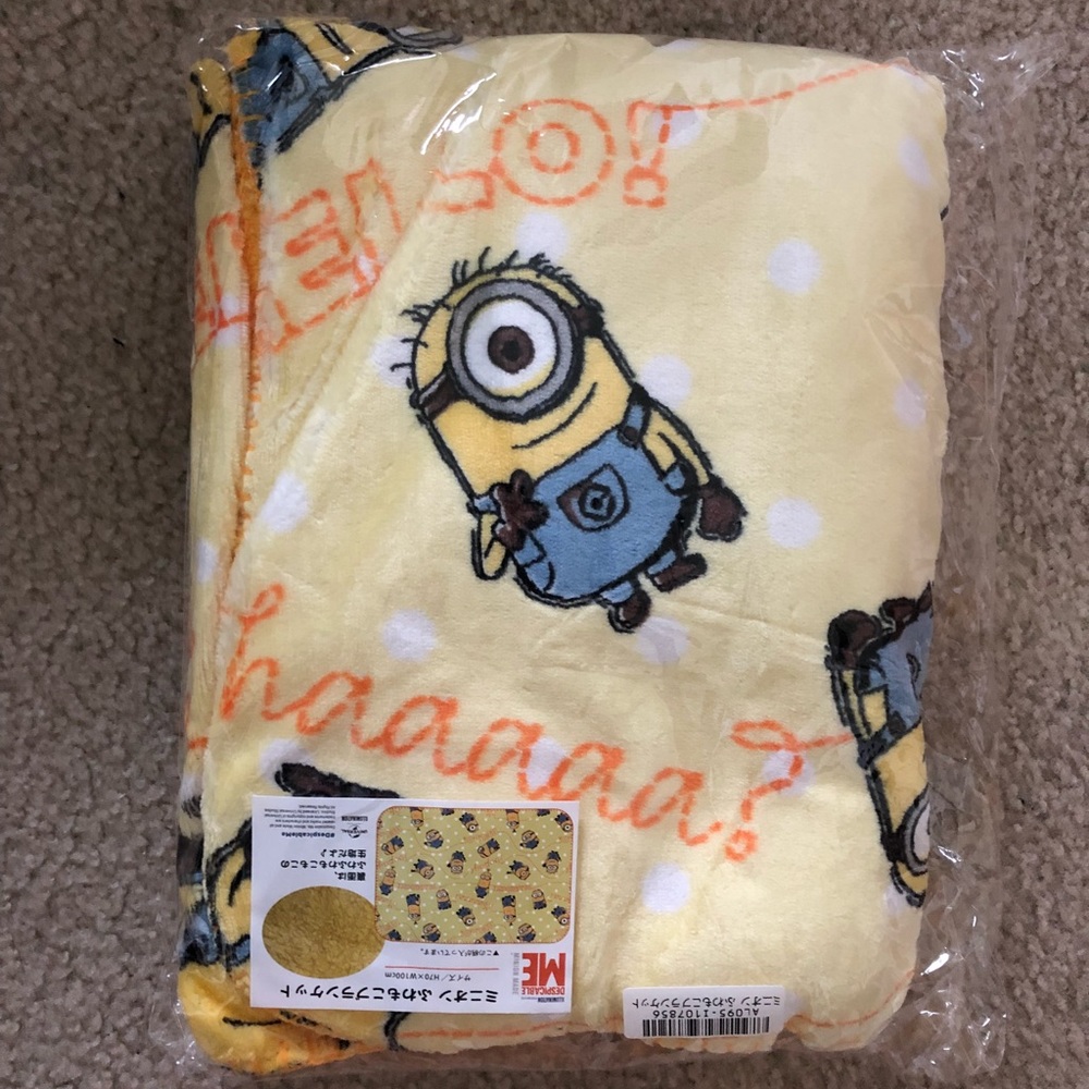 Minions blanket from Japan